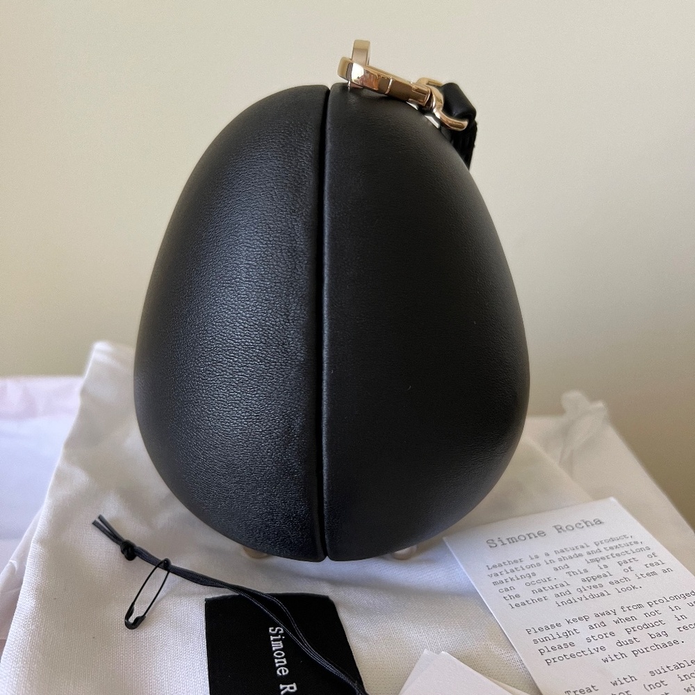 Simone Rocha Micro Egg Leather Bag - Picture 7 of 9